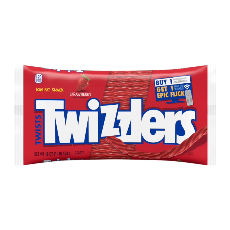 Twizzlers Strawberry Big Pack 453g