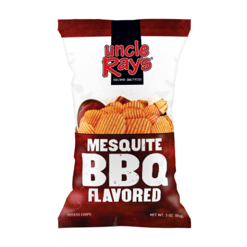 Uncle Ray's Mesquite BBQ Potato Chips 127.5g