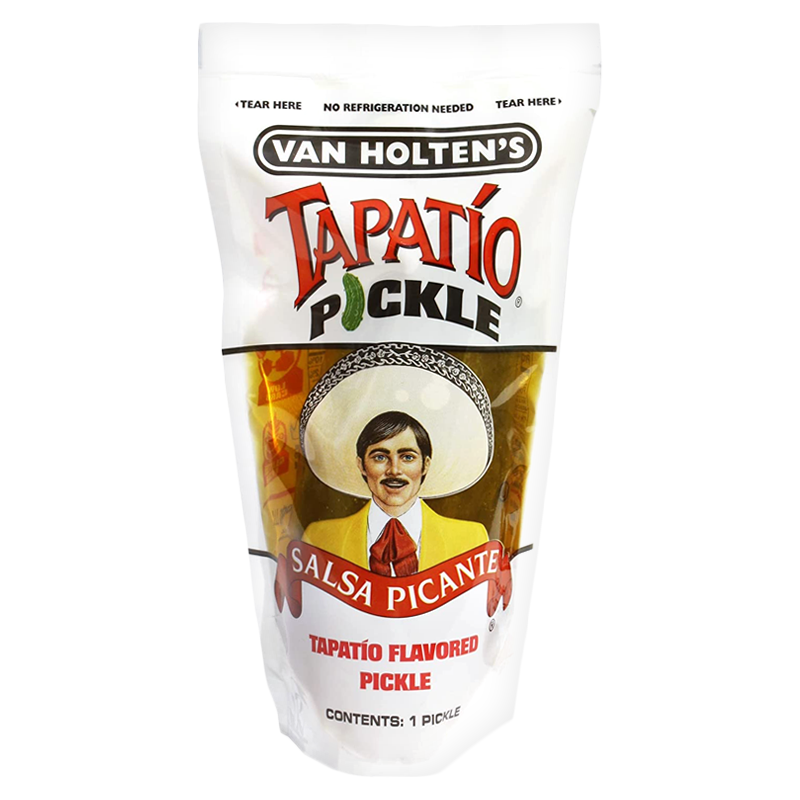 Van Holten's Jumbo Tapatío Pickle-In-a-Pouch
