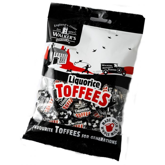 Walker's Nonsuch Liquorice Toffee Bags 150g