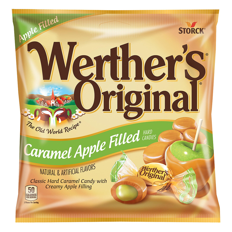 Werther's Original Caramel Apple Filled Hard Candies 75g