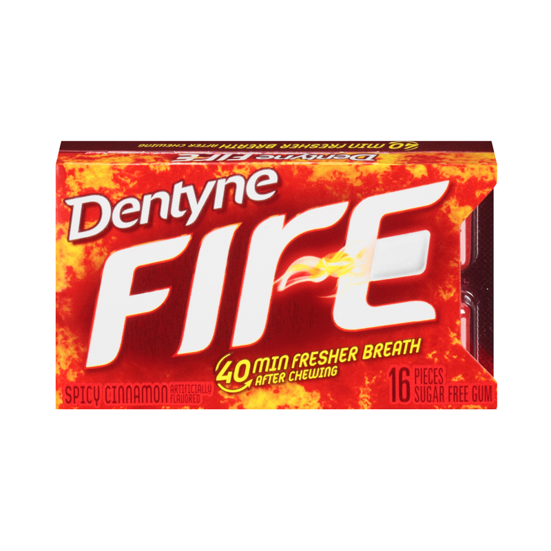 Dentyne Fire Spicy Cinnamon 16 Pc