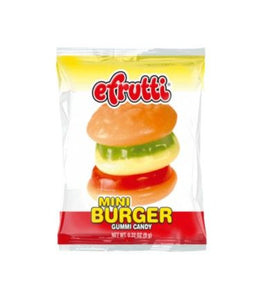 E-frutti Gummi Candy Mini Burger 9g