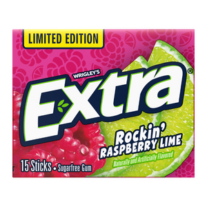 Wrigley's Extra Gum Raspberry & Lime 15 Pc