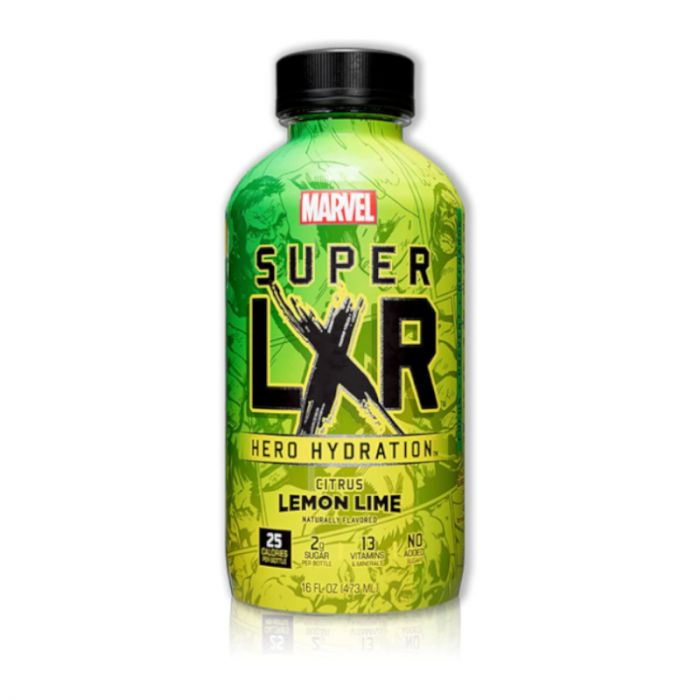 Arizona x Marvel Super LXR Hero Hydration Citrus Lemon Lime 16fl.oz (473ml)