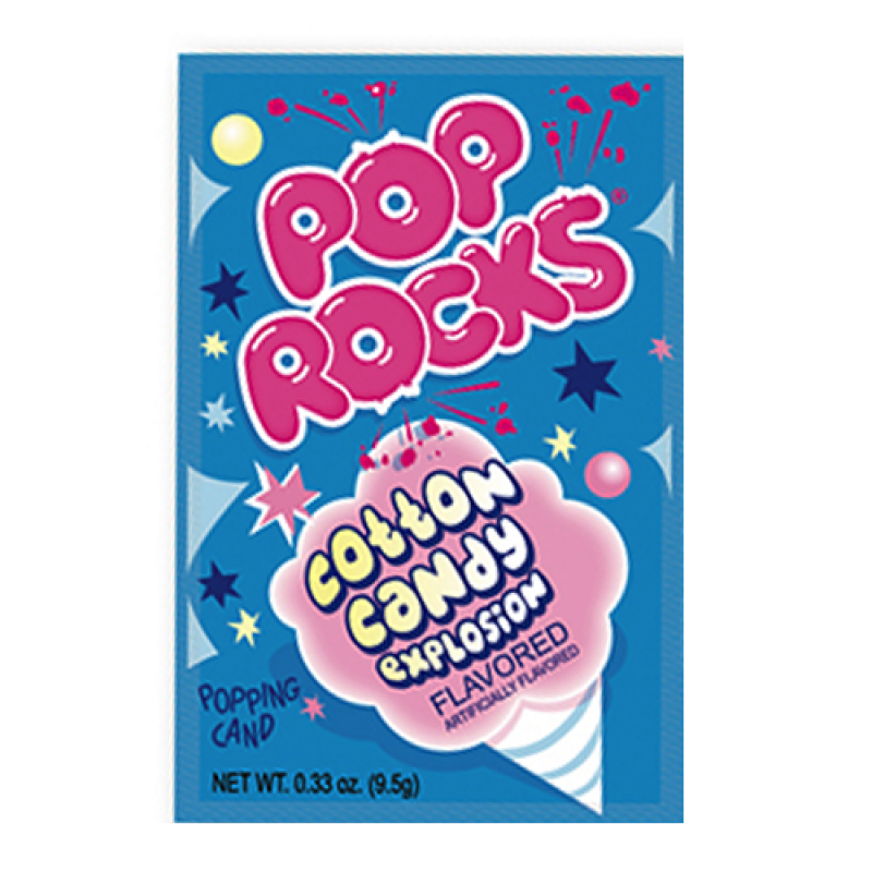 Pop Rocks Cotton Candy 9.5g