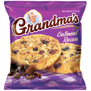 Grandmas - Oatmeal & Raisin Cookies 71g