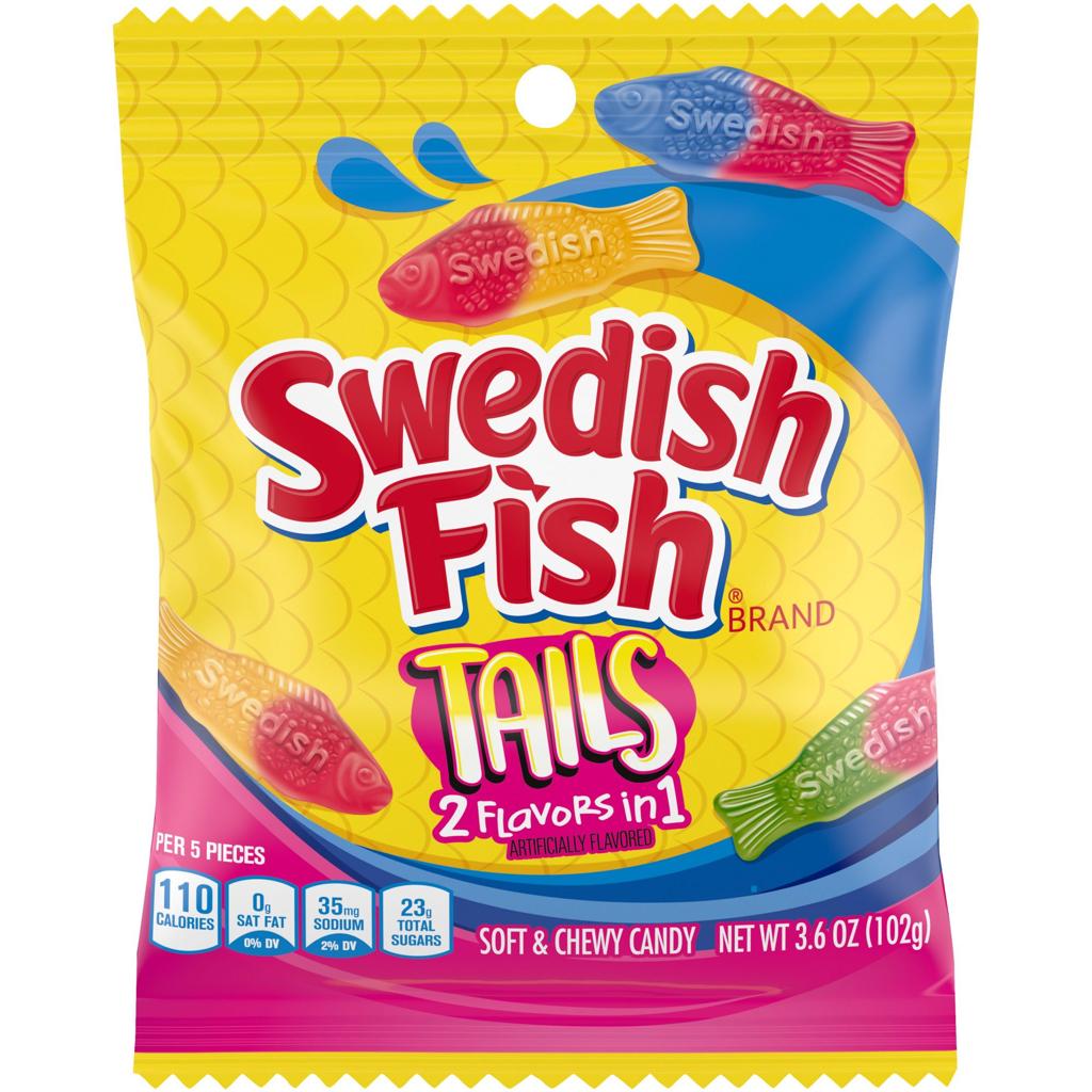 Swedish Fish Tails 102g