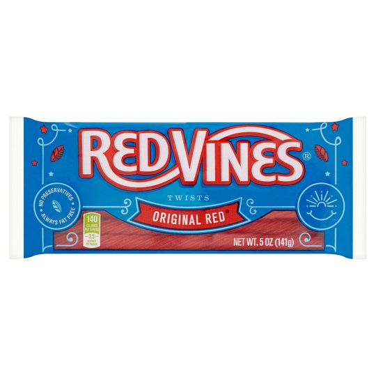 Red Vines Original Red Twists Tray 141g